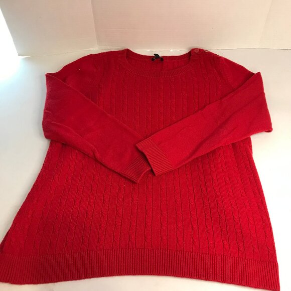 TALBOTS WOMENS COTTON BLEND SWEATER SIZE 1X - Picture 1 of 7
